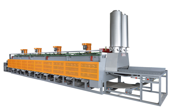 CONTINUOUS HOT BLAST TEMPERING FURNACECONTINUOUS HOT BLAST TEMPERING FURNACE